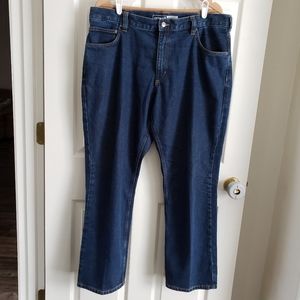 Carhartt Men's Relaxed Fit 5-Pocket Jeans Dark Blue Wash Size 38×30